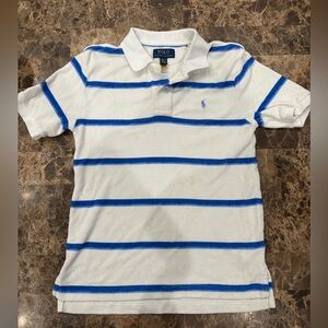 Polo by Ralph Lauren Kids Polo with Blue Stripes